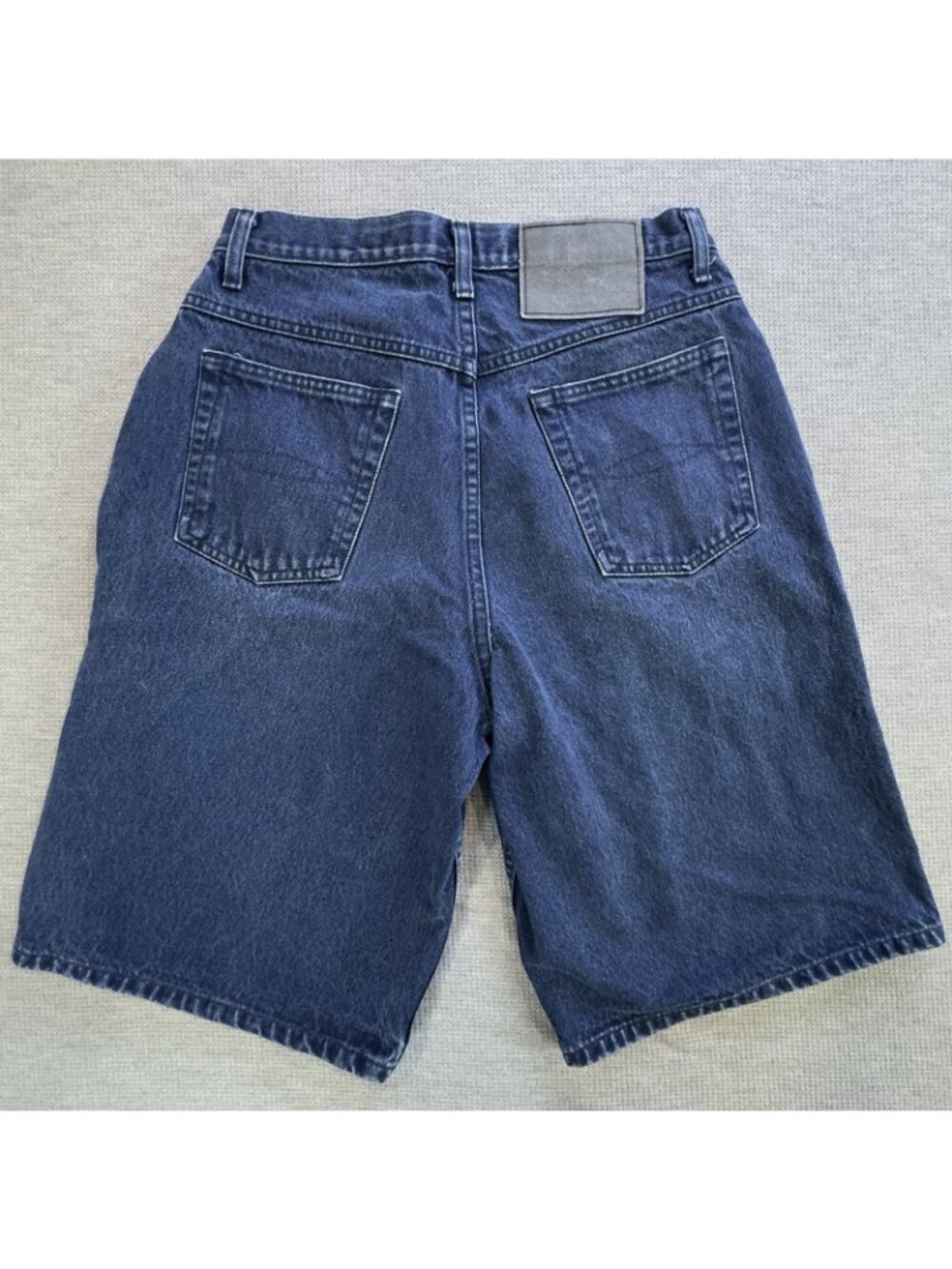 Vtg HOBO Live Like An American Jean Shorts Mens Size 31 Denim Loose Fit Blue - Picture 2 of 14